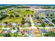 An aerial shot shows a planned residential community with uniform landscaping and organized street patterns at 141 Winsor Ave, Davenport, FL 33837