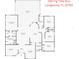 Detailed floor plan showcasing the layout of this Longwood, FL home at 165 Fig Tree Run, Longwood, FL 32750