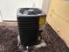 Image of AC unit, in place on a gravel pad at 5377 Via Appia Way, Sanford, FL 32771