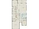 Detailed floor plan showcasing the layout of the home, including bedrooms, bathrooms, and living spaces at 6014 Tree Crossing Ln, St Cloud, FL 34771