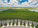 Aerial view of homes in a community at 7367 Catania Loop, Clermont, FL 34714