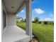 View from back porch to lawn at 7367 Catania Loop, Clermont, FL 34714