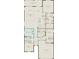 Detailed floor plan of a modern home featuring four bedrooms, a spacious gathering room, and a two-car garage at 1525 Timber Leaf Rd, St Cloud, FL 34771