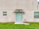 View of the sliding glass door leading to the backyard at 16436 Fernridge St, Clermont, FL 34714