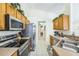 Functional kitchen with stainless appliances and ample counter space at 214 Paloma Dr, Davenport, FL 33837