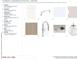 Designer Appointed Features showcase cabinet, hardware, countertop, backsplash, faucet, sink, and lighting options at 2531 Long Pine Ave, Apopka, FL 32712