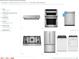 KitchenAid stainless steel kitchen appliance selections at 2551 Long Pine Ave, Apopka, FL 32712