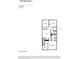 Second floor plan featuring 3 bedrooms, 2 bathrooms, a laundry room, and a loft at 2551 Long Pine Ave, Apopka, FL 32712