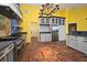 Modern kitchen with stainless steel appliances, stylish cabinets, and granite countertops at 643 Cricklewood Ter, Lake Mary, FL 32746