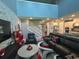 The living room leads to the kitchen and staircase at 1166 Heron Sound Dr, Apopka, FL 32703
