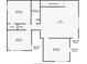 Upstairs floor plan displaying bedroom and loft dimensions at 13829 Destin Beach Ln, Orlando, FL 32827