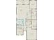 Layout featuring 2-car garage, gathering room, bedrooms, kitchen, owner's suite, and a covered lanai at 1537 Timber Leaf Rd, St Cloud, FL 34771