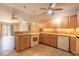 Cozy kitchen area blending seamlessly with the living space at 1710 Espanola Ave, Daytona Beach, FL 32117