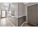 Hallway leading to the unit's front door at 202 Georgetown Dr # C, Casselberry, FL 32707