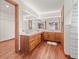 Spacious bathroom with double vanities, ample storage, and modern lighting at 2190 Northland Rd, Mount Dora, FL 32757