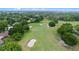 Aerial view of the lush green community golf course at 6631 Crenshaw Dr, Orlando, FL 32835