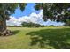 Scenic view of the community golf course with trees and blue sky at 6631 Crenshaw Dr, Orlando, FL 32835