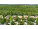 An aerial view highlights the property's location and surrounding greenery, showcasing its desirable neighborhood setting at 9110 Stromboli Ct, Kissimmee, FL 34747