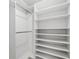 Spacious walk-in closet featuring custom shelving and ample storage space at 1121 Northern Way, Winter Springs, FL 32708