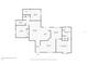 Layout of the home featuring bedrooms, living spaces, kitchen, and bathrooms dimensions at 3750 Oak Pointe Blvd, Kissimmee, FL 34746