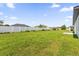 A spacious backyard with a white fence at 4662 Sw 136Th St, Ocala, FL 34473