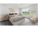 Bright bedroom with a large window, neutral decor, and stylish furnishings at 5120 Gopher Apple Dr, Apopka, FL 32712