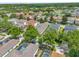 Scenic view of a residential area with lush greenery and an array of well-maintained homes at 7416 Soiree Way, Reunion, FL 34747