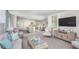 Bright and airy living room with neutral tones, comfortable seating, and an open layout perfect for relaxing and entertaining at 21 Locust Ter, Ocala, FL 34472
