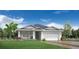 Charming single-story home boasts a lush front yard and a well-manicured lawn, creating curb appeal at 2752 Fiddle Leaf Lp Ave, Apopka, FL 32712