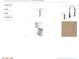 Selections for a modern powder room with a pedestal sink and sleek fixtures at 2752 Fiddle Leaf Lp Ave, Apopka, FL 32712
