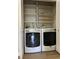 Laundry closet equipped with a new Maytag washer and dryer at 5953 Westgate Dr # 1821, Orlando, FL 32835