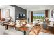 Inviting dining room adjacent to the living area with stylish decor and ample seating at 1023 Ladyfish Trl, St Cloud, FL 34771