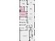 Detailed floorplan showcasing the layout of the home's bedrooms, bathrooms, kitchen, and living spaces at 1023 Ladyfish Trl, St Cloud, FL 34771