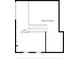 Floor plan of the loft measuring 14'7