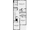 Second floor layout featuring the primary suite, two bedrooms, and two bathrooms at 2580 Penguin Blvd, Davenport, FL 33837