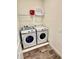Convenient laundry room equipped with modern washer and dryer, for efficient laundry tasks at 3117 Caribbean Soul Dr, Kissimmee, FL 34747