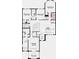 Layout of the home's second floor shows primary suite, game room, and laundry room at 5295 Bowspirit Way, St Cloud, FL 34771