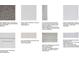 Tile samples in various colors, textures and patterns for floors, countertops, and backsplashes at 5295 Bowspirit Way, St Cloud, FL 34771