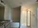 Bathroom featuring a tub, shower, and granite countertops at 4113 Sagefield Dr, Harmony, FL 34773