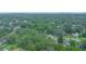 Picturesque aerial shot of a neighborhood with tree-lined streets and well-maintained lawns, evoking a sense of community at 805 E 20Th St, Sanford, FL 32771