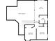 Second floor plan featuring a loft, two bedrooms, and a shared bathroom, well-designed for comfortable living at 2262 Stonehedge Loop, Kissimmee, FL 34743
