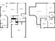 Detailed first floor plan featuring a kitchen, living room, dining area, and primary bedroom with ensuite at 2262 Stonehedge Loop, Kissimmee, FL 34743