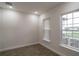 Cozy office space with natural light and wood-look tile floors at 18813 Mosby St, Orlando, FL 32833