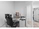 Well-lit office featuring a functional desk with storage and stylish decor accents at 311 Pop Top Ln, Daytona Beach, FL 32124