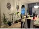 Dining room with lots of decorations and dining table with chairs at 675 Elbridge Dr, Kissimmee, FL 34758