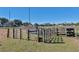 Horse paddock surrounded by wood and wire fencing, enclosed area at 2198 W Highway 329, Citra, FL 32113