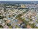 A neighborhood featuring green landscapes and houses nestled amongst mature trees viewed from above at 8447 Se 137Th Loop, Summerfield, FL 34491