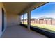 View of backyard and exterior fence from covered and screened lanai at 4336 Nw 55Th Ct, Ocala, FL 34482