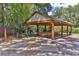 Wooden picnic pavilion with table and benches at 19728 Sw 83Rd Place Rd # A-1, Dunnellon, FL 34432