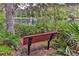 Tranquil bench overlooking the calm river at 19728 Sw 83Rd Place Rd # A-1, Dunnellon, FL 34432